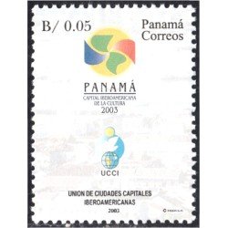 Panama 1231 2003 Panama Capital Iberoamericana de la cultura MNH Panama 1231 2003 Panama Capital Iberoamericana de la cultura MNH