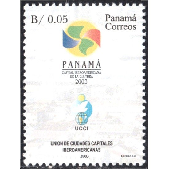 Panama 1231 2003 Panama Capital Iberoamericana de la cultura MNH