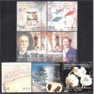 Panama 1232/38 2003 100° de la República de Panama MNH
