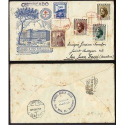 España Sobre y Matasello Pro tuberculosos 1948 España Sobre y Matasello Pro tuberculosos 1948