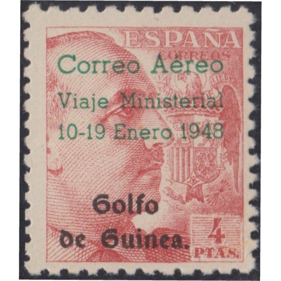 Guinea Española 272 1943 Franco MNH Guinea Española 272 1943 Franco MNH