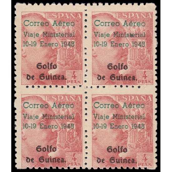 Guinea Española 272 1943 Franco Bl.4 MNH Guinea Española 272 1943 Franco Bl.4 MNH