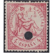 España Spain Telégrafos 151T 1874 Comunicaciones 