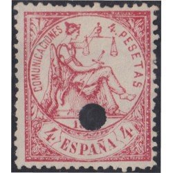 España Spain Telégrafos 151T 1874 Comunicaciones España Spain Telégrafos 151T 1874 Comunicaciones
