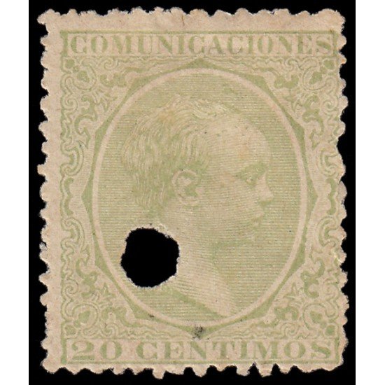 España Spain Telégrafos 220T 1889/99 MH España Spain Telégrafos 220T 1889/99 MH