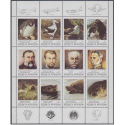 Argentina 1392/03 1983 Pioneros y Fauna en la Antártica Argentina MNH Argentina 1392/03 1983 Pioneros y Fauna en la Antártica Argentina MNH