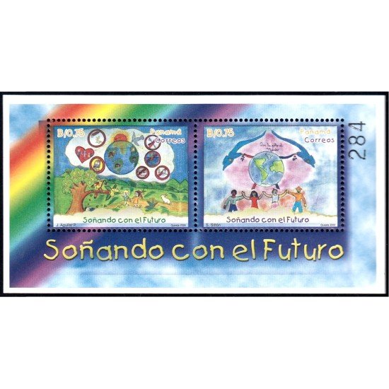 Panama HB 49 2000 Soñando con el Futuro MNH Panama HB 49 2000 Soñando con el Futuro MNH