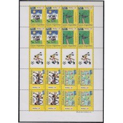 Argentina 1845/48 1994 Copa de Fútbol del Mundo en Estados Unidos MNH Argentina 1845/48 1994 Copa de Fútbol del Mundo en Estados Unidos MNH