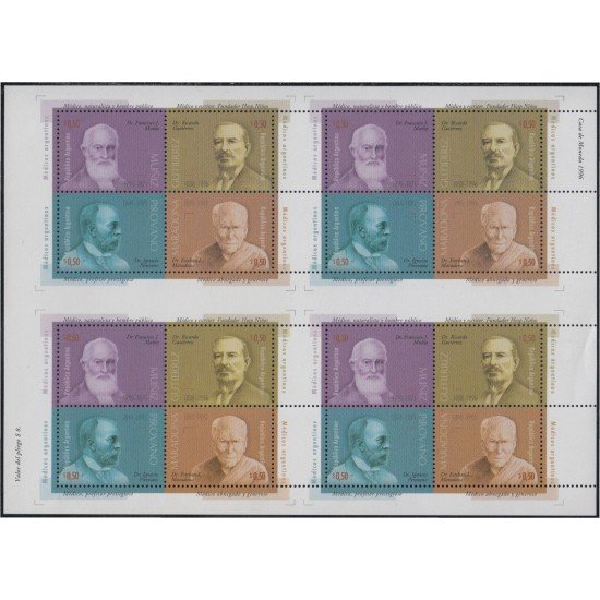 Argentina 1924/27 1996 Médicos argentinos MNH Argentina 1924/27 1996 Médicos argentinos MNH