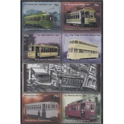 Argentina 1971/76 1997 Historia del Tranvía MNH