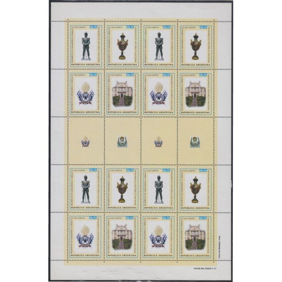 Argentina 2011/14 1998 General San Martín MNH Argentina 2011/14 1998 General San Martín MNH