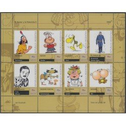 Argentina 2050/57 1998 Personajes Humor e historietas MNH Argentina 2050/57 1998 Personajes Humor e historietas MNH
