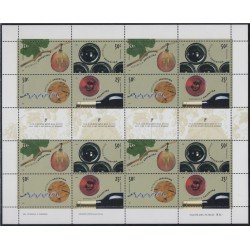 Argentina 2151/54 2000 El vino The wine MNH Argentina 2151/54 2000 El vino The wine MNH