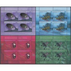 Argentina 2334/37 2002 Fauna Insectos MNH Argentina 2334/37 2002 Fauna Insectos MNH