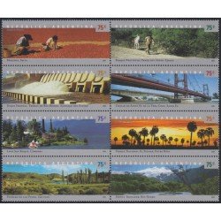 Argentina 2442/49 2004 Paisajes MNH Argentina 2442/49 2004 Paisajes MNH