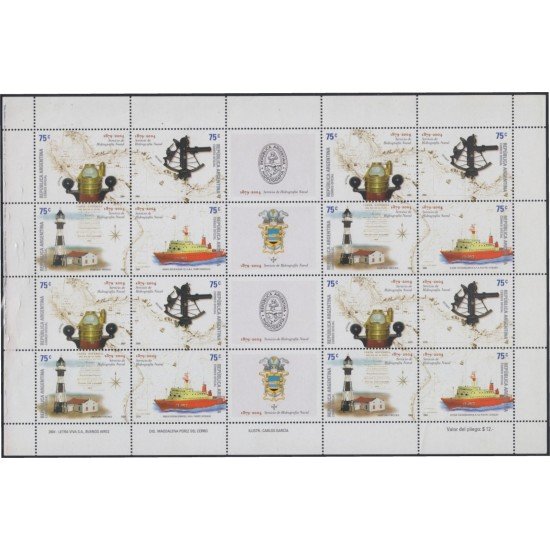 Argentina 2452/55 2004 Servicio de Hidrografía Naval MNH Argentina 2452/55 2004 Servicio de Hidrografía Naval MNH
