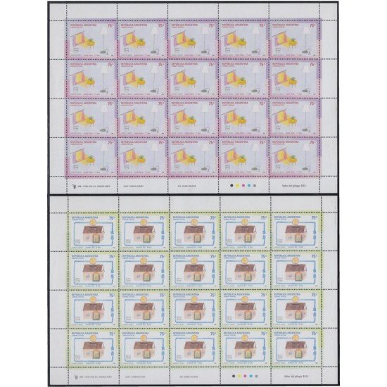 Argentina 2622/23 2006 América UPAEP Economías de energía MNH Argentina 2622/23 2006 América UPAEP Economías de energía MNH