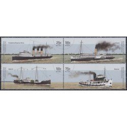 Argentina 2624/27 2006 Transporte fluvial de invierno Barcos Boat MNH Argentina 2624/27 2006 Transporte fluvial de invierno Barcos Boat MNH