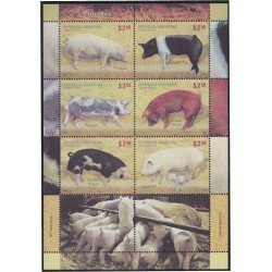 Argentina 2926/31 2011 Fauna diferentes razas porcinas MNH Argentina 2926/31 2011 Fauna diferentes razas porcinas MNH