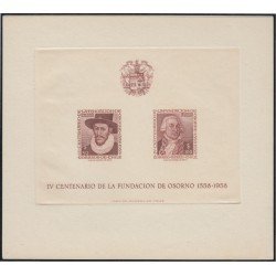 Chile HB 2 1958 IV Centenario de la Fundación de Osorno MNH Chile HB 2 1958 IV Centenario de la Fundación de Osorno MNH