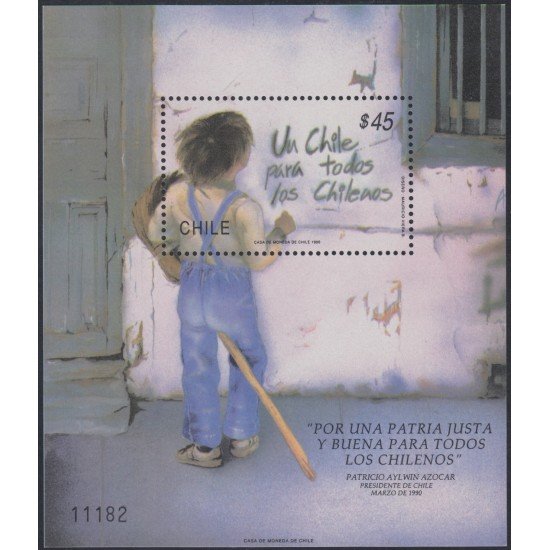 Chile HB 36 1990 Día de la Patria MNH Chile HB 36 1990 Día de la Patria MNH