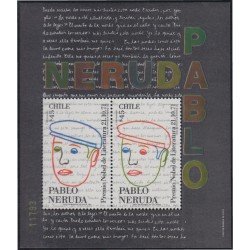 Chile HB 39A 1991 Pablo Neruda MNH