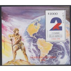 Chile HB 53 1998 2º Cumbre de las Américas MNH Chile HB 53 1998 2º Cumbre de las Américas MNH