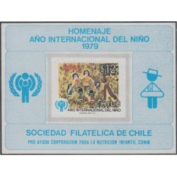 Chile HB Homenaje Internacional al niño 1979 MNH Chile HB Homenaje Internacional al niño 1979 MNH