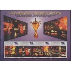 Chile 1994 HB Gran Prix exposición Wipa 1994 sin dentar usada Chile 1994 HB Gran Prix exposición Wipa 1994 sin dentar usada