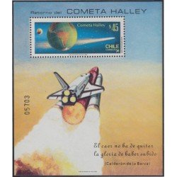 Chile HB MICHEL 1A Cometa Halley MNH Chile HB MICHEL 1A Cometa Halley MNH
