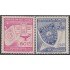 Chile 225/26 1949 Centenario de la Escuela de Artes y Oficios MH
