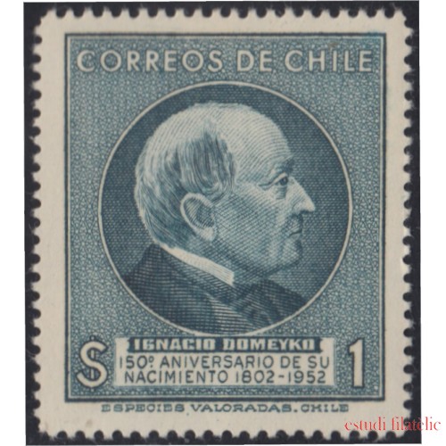Chile 248 1954 150 Años del nacimiento de Ignacio Domeyko MH 
