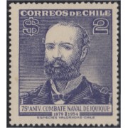 Chile 249 1954 75º Aniversario del combate naval de Iquique MNH 