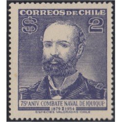 Chile 249 1954 75º Aniversario del combate naval de Iquique MNH Chile 249 1954 75º Aniversario del combate naval de Iquique MNH