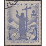 Chile 254 1955 Visitas reciprocas de Presidentes chileno y argentino usado