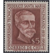 Chile 266 1957 Federico Santa María MNH