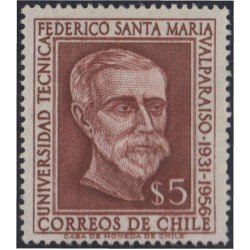Chile 266 1957 Federico Santa María MNH