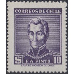 Chile 270 1958 General F.A Pinto MH