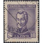 Chile 270 1958 General F.A Pinto usado