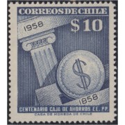 Chile 274 1958 Caja de Ahorros MH