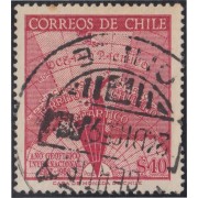 Chile 275 1958 Año geofísico Internacional usado