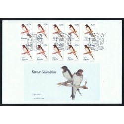 España 4217 2006 con matasellos 50 Años Tema Europa Golondrina fauna España 4217 2006 con matasellos 50 Años Tema Europa Golondrina fauna