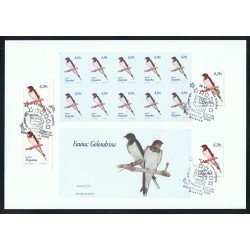 España 4217 2006 con matasellos 50 Años Tema Europa Golondrina fauna España 4217 2006 con matasellos 50 Años Tema Europa Golondrina fauna
