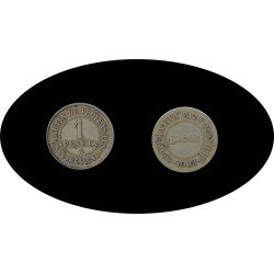 Cooperativa San Martin de Provensals Paz y Justícia 1 peseta 1900 Cooperativa San Martin de Provensals Paz y Justícia 1 peseta 1900