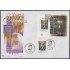 España 3954 2002 matasello y sobre Primer día Feria 2002 Vidrieras arte español