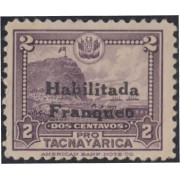 Perú 239 1930 Timbres de 1928 Pro Tacnayarica MNH Perú 239 1930 Timbres de 1928 Pro Tacnayarica MNH