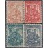 Perú 254/57 1931 Centenario de la muerte de Simón Bolívar MH