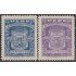 Perú 271/72 1932 4º Centenario de la Villa de Piura MH