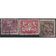 Perú 276/78 1932 4º Centenario de la Conquista Española usados Perú 276/78 1932 4º Centenario de la Conquista Española usados