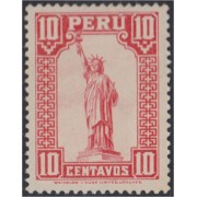 Perú 294 1933 Estatua de la Libertad Nueva York MNH Perú 294 1933 Estatua de la Libertad Nueva York MNH